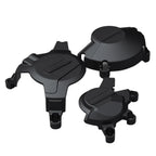 Black Motorcycle Engine Cover Protector Set for Honda CBR600RR (07-24)
