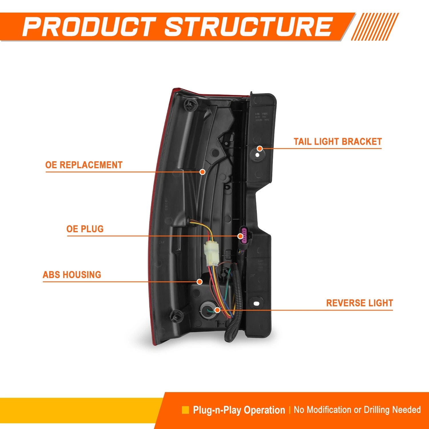 Adjustable Wide Seat Head Support for Gaming Chair (Modern Design)