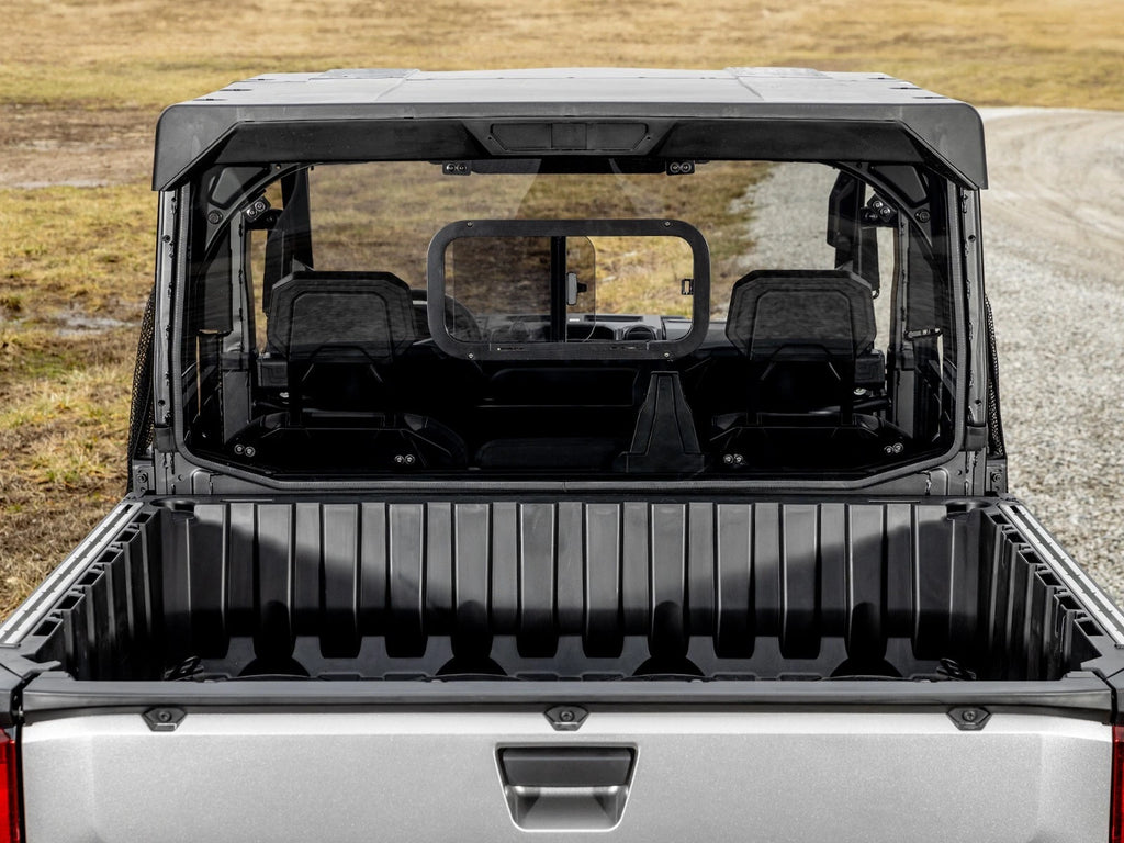 Sliding Rear Polycarbonate Windshield for Polaris Ranger XD 1500 (2018–2023)