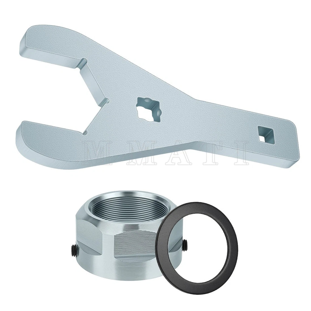 46mm Rear Axle Nut Wrench Tool & Lock Nut for Yamaha YFZ450 (2004–2013), YFM700 (2006–2024)
