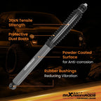 Twin-Tube Nitrogen Lift Shocks for Ram 2500 (2003–2013) 2.5" Front 3" Rear