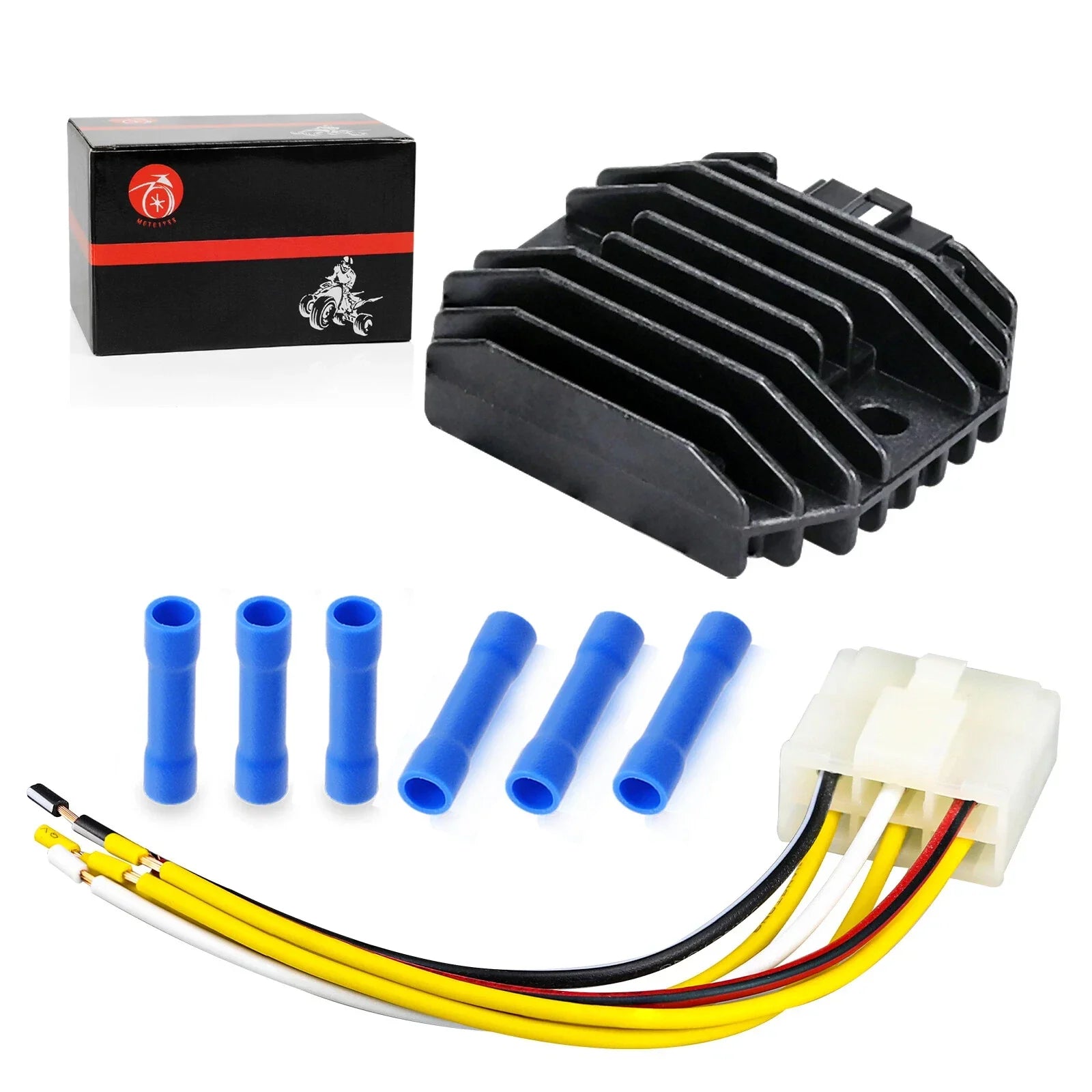 6 Pin Regulator Rectifier & Plug for Kawasaki ZX600 Ninja 600R (1994–1997)