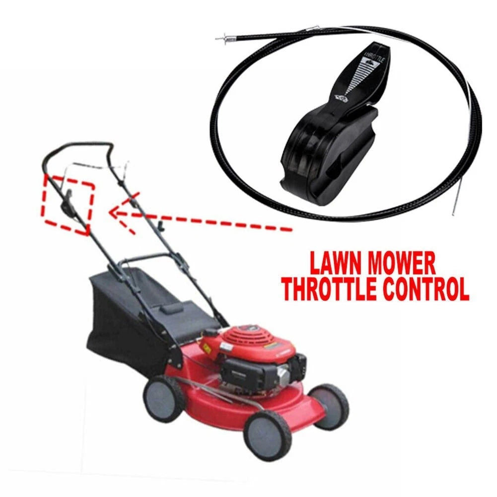 Throttle Cable for Lawn Mowers (Plastic Coated)