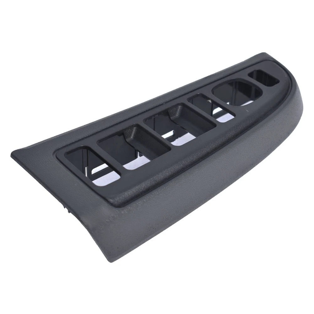 Power Window Switch Bezel for Chevy GMC (2003-2007) Black Front Left