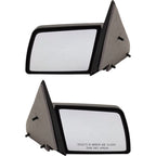 Set of 2 Manual Glass Mirrors for Chevrolet K1500 (1988–1999)
