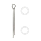 Lower Unit Gearcase Seal Kit for Honda BF200D BF250D (91252-ZZ3-003, 91351-ZX2-C00)