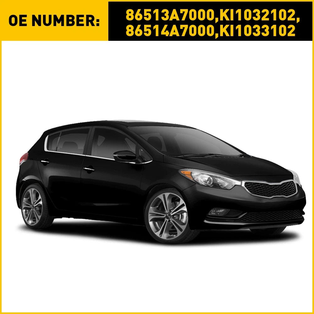 Set of 2 Bumper Brackets for Kia Forte Forte5 (2014-2018)