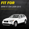 Black Interior Door Panel Grab Handle Covers for BMW X1 E84 (2010–2016)