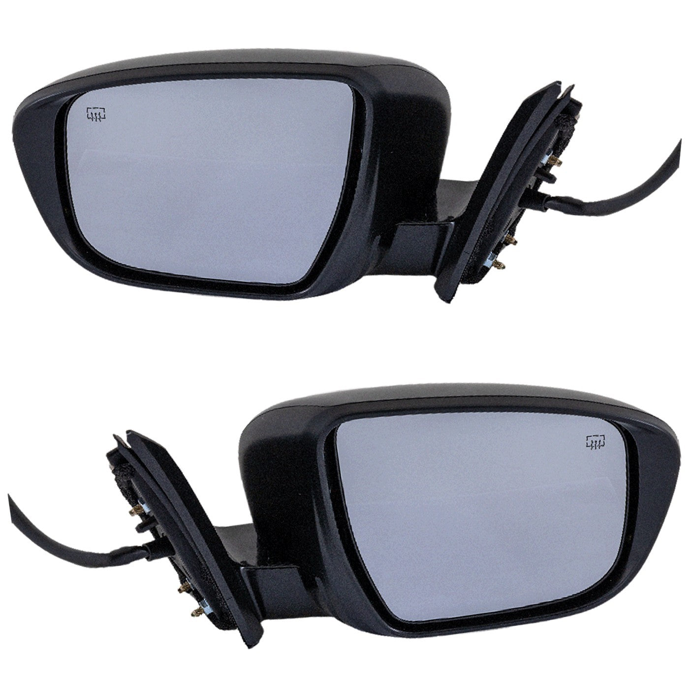 Set of 2 Heated Mirrors for Nissan Murano (2015)