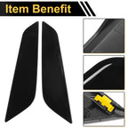 Air Flow Fender Vent Cover Trim for BMW 530e Sedan (2018–2023) Glossy Black 1 Pair