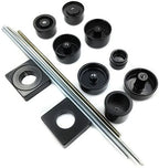 Black Fork Axle Caps Covers for Suzuki GSX-R 1300 R Hayabusa (1999–2011)