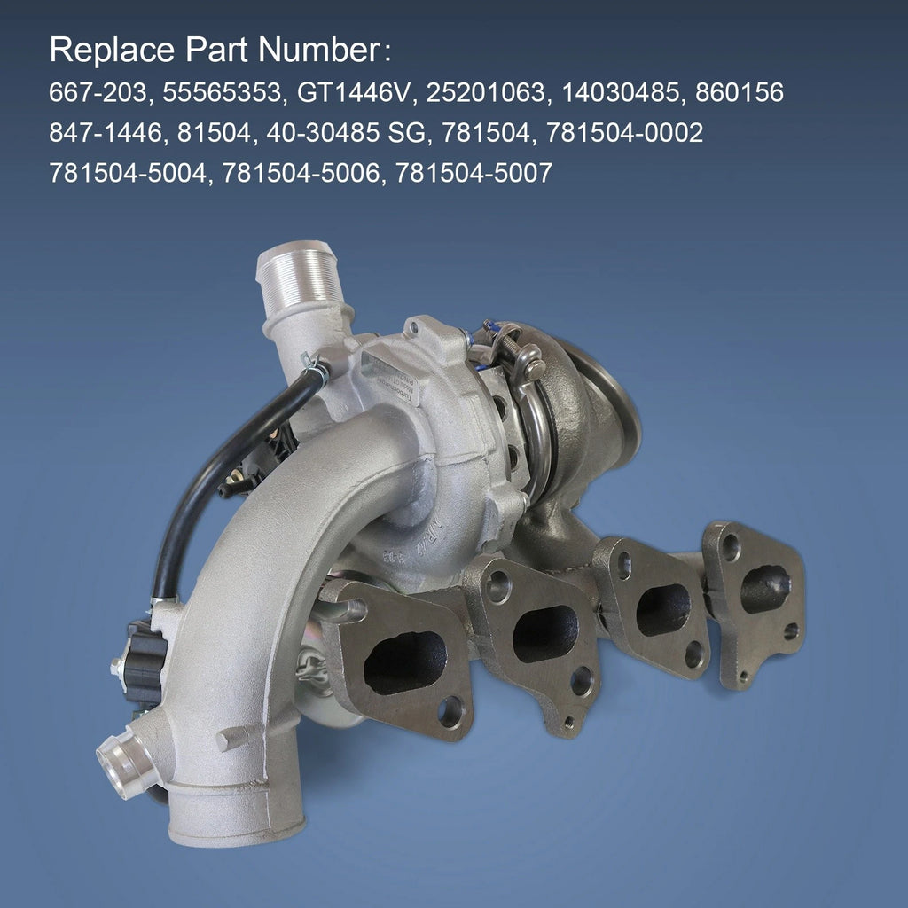 Turbocharger for Buick Encore, Chevy Cruze, Sonic, Trax (2013-2020)