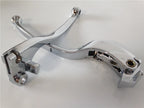 Chrome Brake Clutch Lever for Kawasaki ZX6R ZX10R Z750R Z1000 (2000–2023)