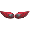 Set of 2 TYC Outer Tail Light Lamp Assemblies for Mazda CX-5 (2016)