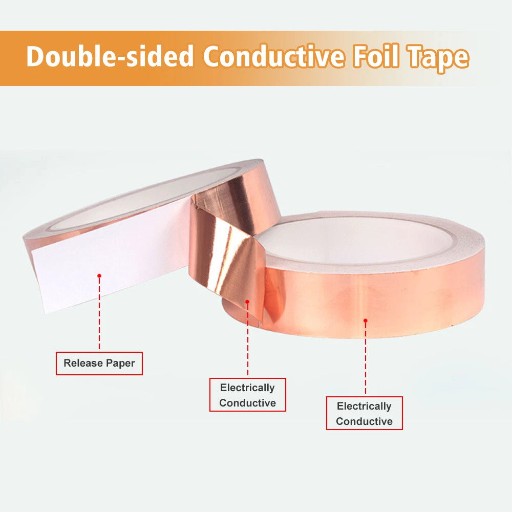 Copper Foil Tape 20m x 50mm for EMI Shielding