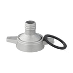 Aluminum Water Pump Fitting with Rubber Gasket for 1 2 3 Inches