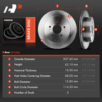 Disc Brake Rotors for Nissan Murano Pathfinder
