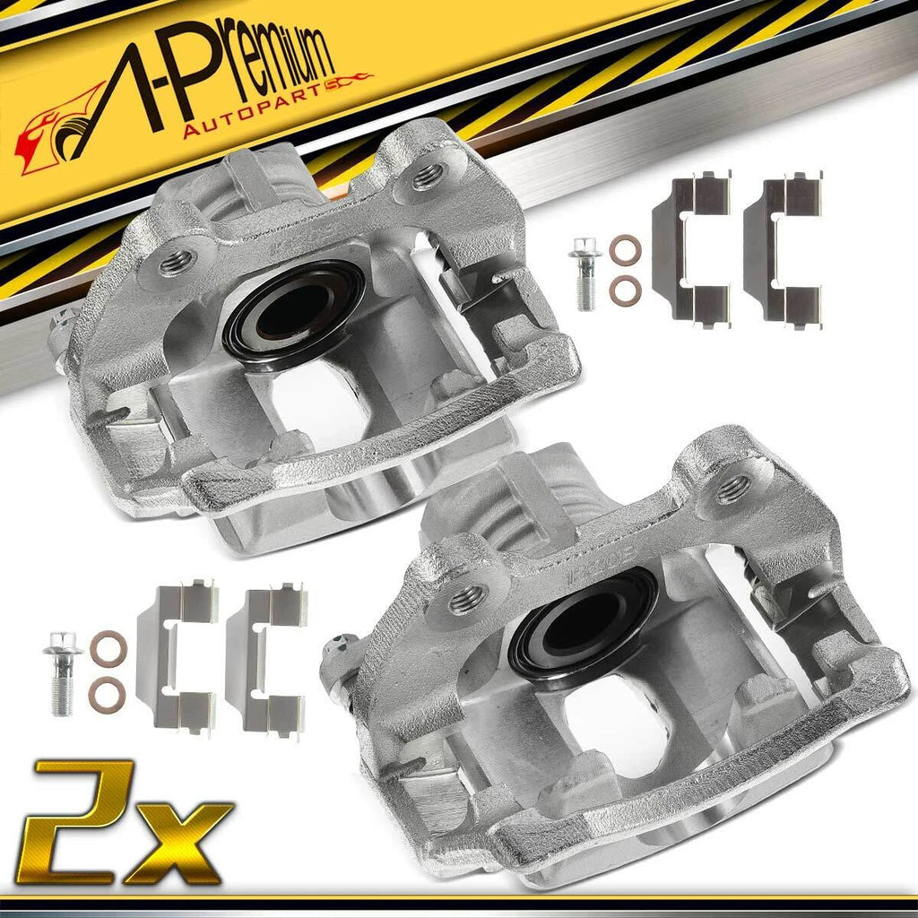 2X Rear Brake Caliper with Bracket for Chevrolet Traverse (2009–2017)