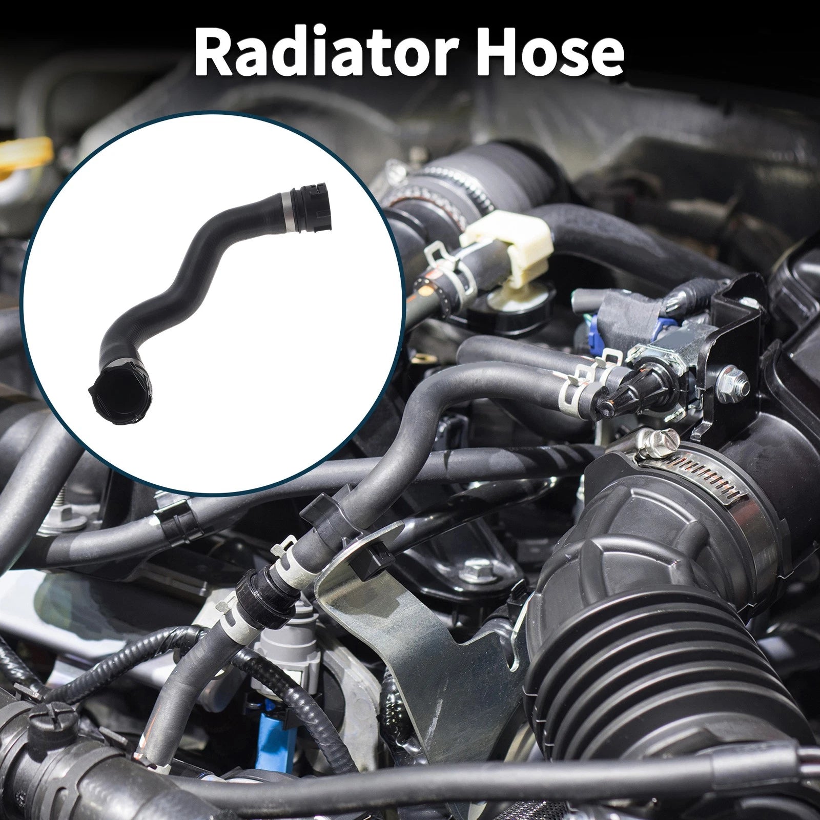 Radiator Hose No.17127640917 for BMW 528i (2010–2013)