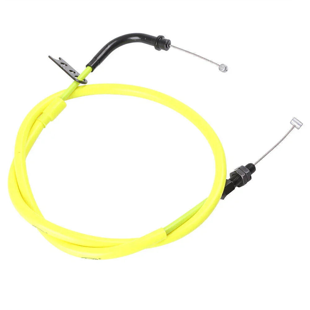 Yellow Throttle Cables for Suzuki GSXR600/750 (2006-2010)