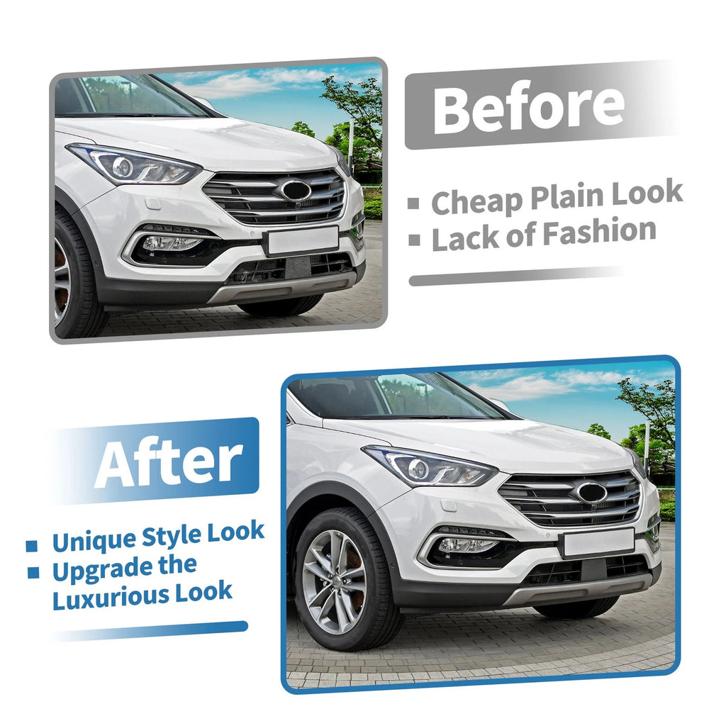 Lower Grille for Hyundai Santa Fe (2017–2018)