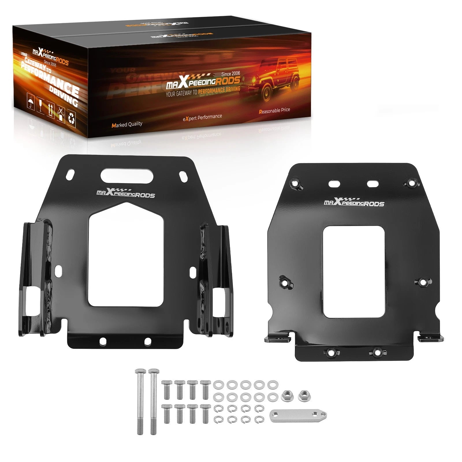 Front Steel Bracket for Polaris General 1000/RZR 900 (2016–2020)