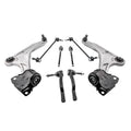 Front Struts Control Arms Inner Tie Rods for Ford Fusion (2013–2020) FWD 2.0L