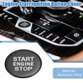 Start Stop Ignition Button Cover Decal for BMW 320i 330i G20 (2020–2022) Black