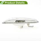 1 Pc Left Side Marker Light Cover for BMW 325i (2002–2006) 63137165915 White