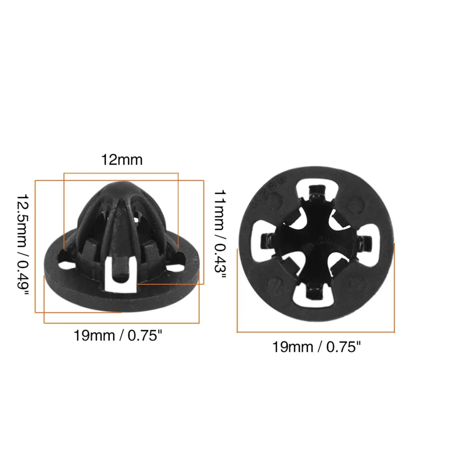 10 x Taillight Lamp Retainer Clips for Dodge Ram 1500 2500 3500 (2002-2023)