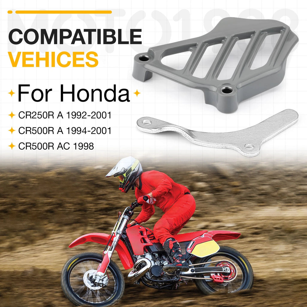 Front Sprocket Cover & Chain Guide Case Saver for Honda CR 250 500 R (1992–2001)
