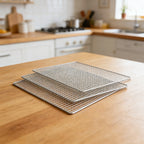 Galvanized Rectangle BBQ Mesh for Various Applications (40x25 cm)