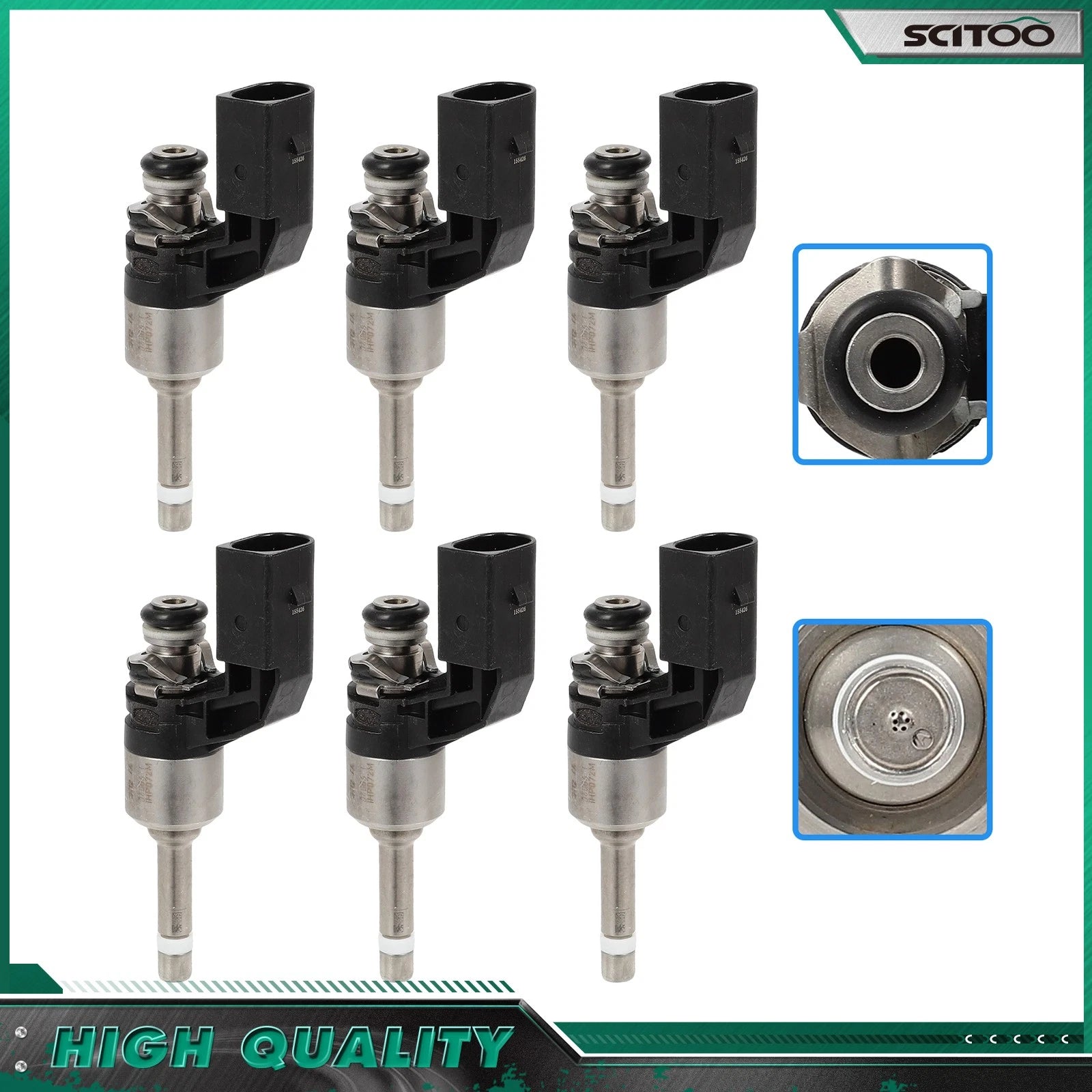 Fuel Injectors for Audi Q7 Porsche Cayenne Volkswagen Atlas Passat Touareg (2007–2021)