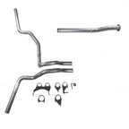 Dual Exhaust Kit for Toyota Tacoma (2016–2023) 2.5" No Muffler No Tips