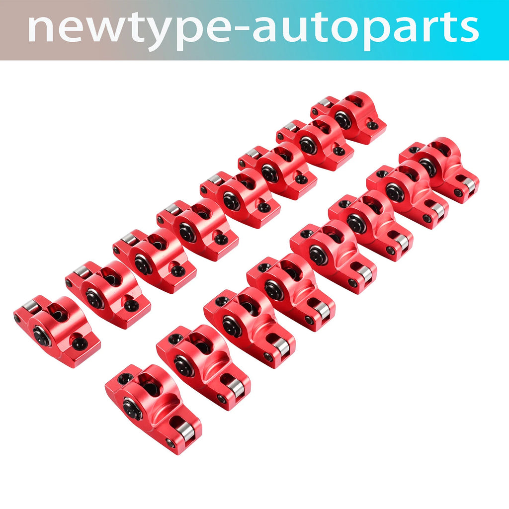 1.5 Ratio 3/8" Aluminum Roller Rocker Arm Kit for Small Block Chevy (327–400)