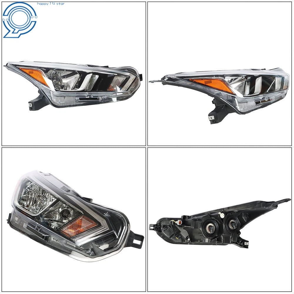 Chrome Headlight Assembly for Nissan Versa S SV (2020-2021)