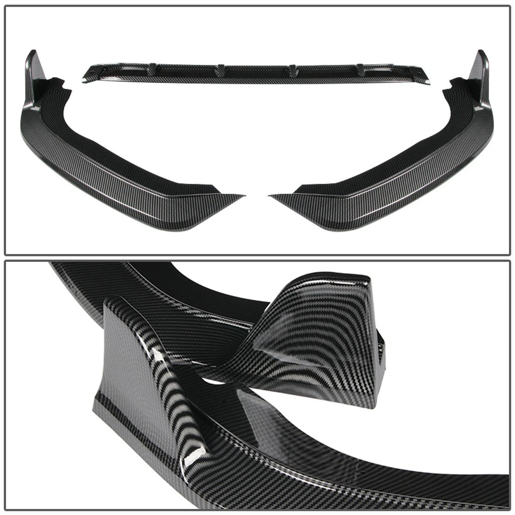 Front Bumper Lip Under Panel Splitter Diffuser for Honda Fit (2018–2021)