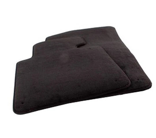 Set of 2 Genuine Front Black Carpeted Floor Mats for BMW Z4 (2009–2016)