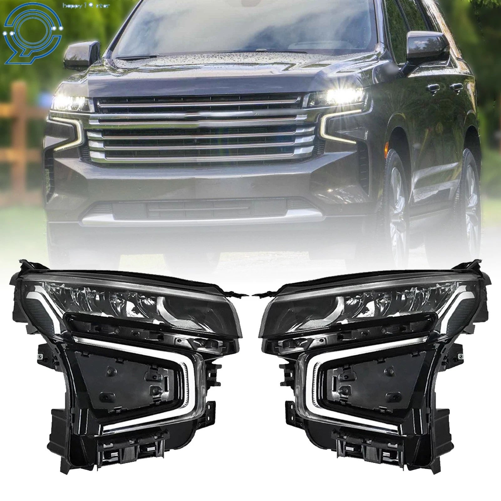 LED Headlights for Chevy Tahoe/Suburban (2021–2023)