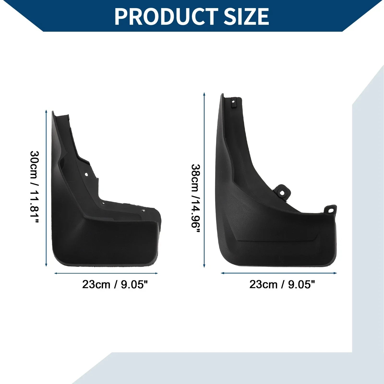 Mud Flaps Splash Guards for BMW 7 Series (2017-2023)