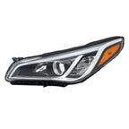 Driver Side Headlight Assembly for Hyundai Sonata (2015–2017) Halogen Clear
