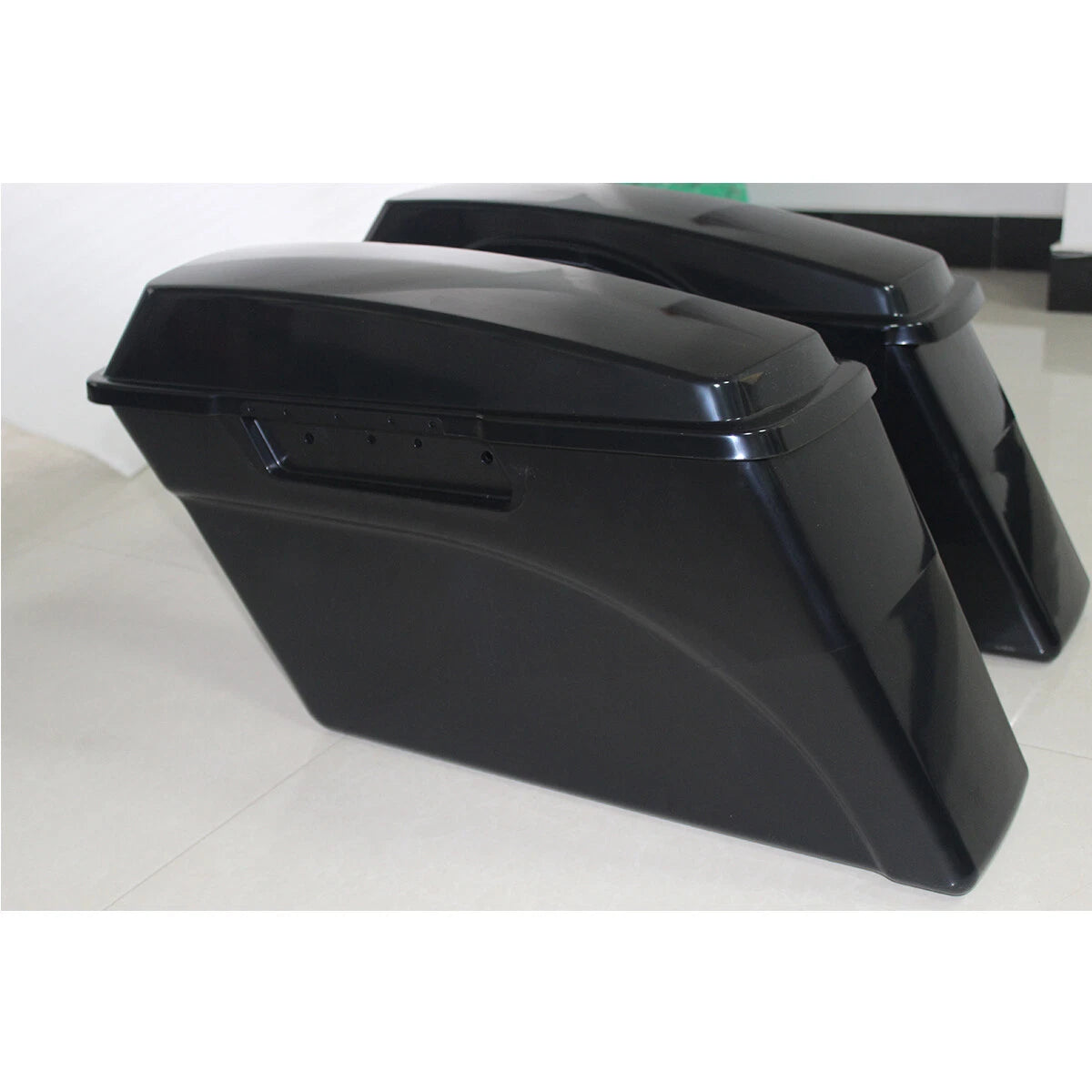 Hard Saddlebags for Harley Touring Electra Glide (1994–2013) Vivid Black