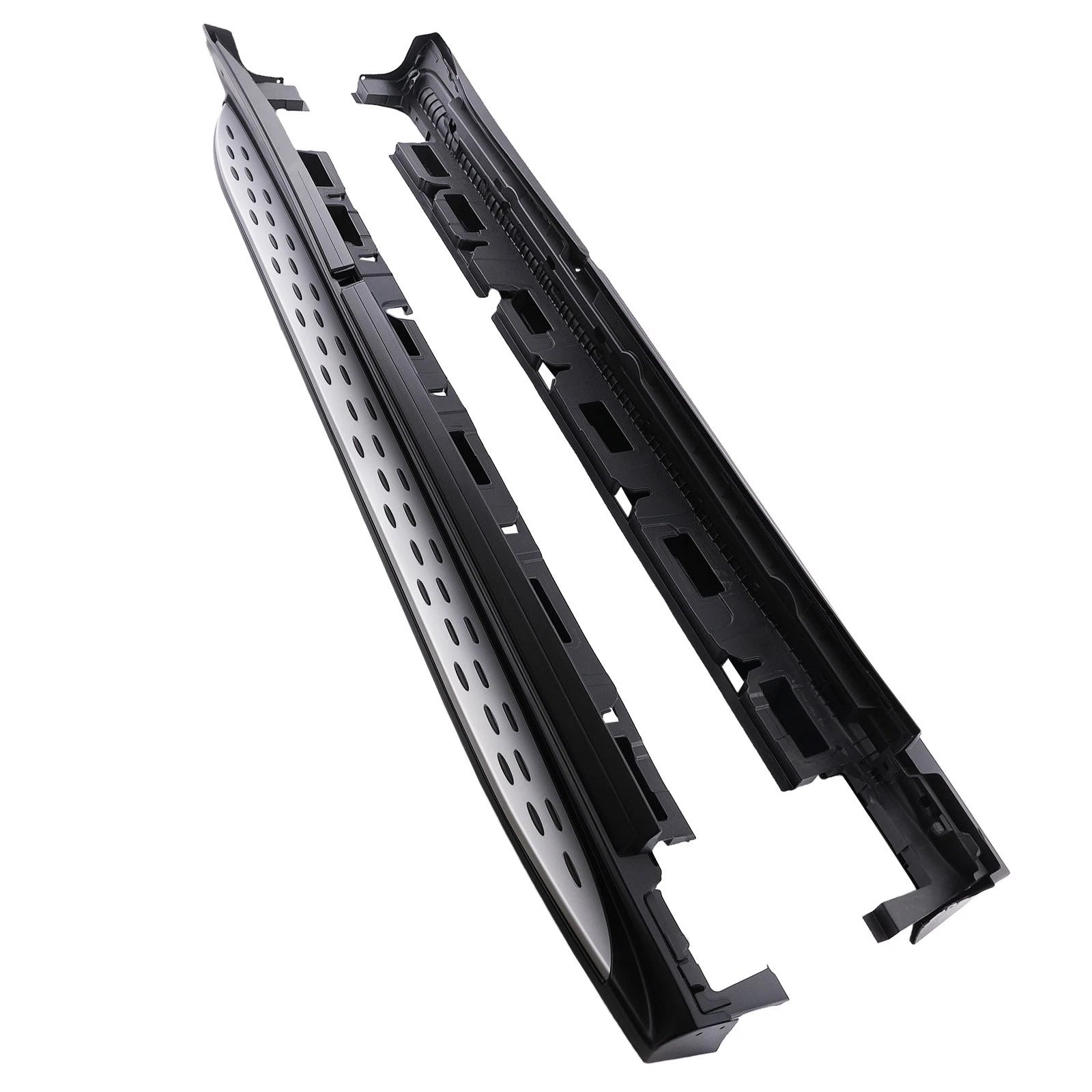 Black Running Boards Side Steps for Mercedes-Benz GL GLS Class (2013–2018)
