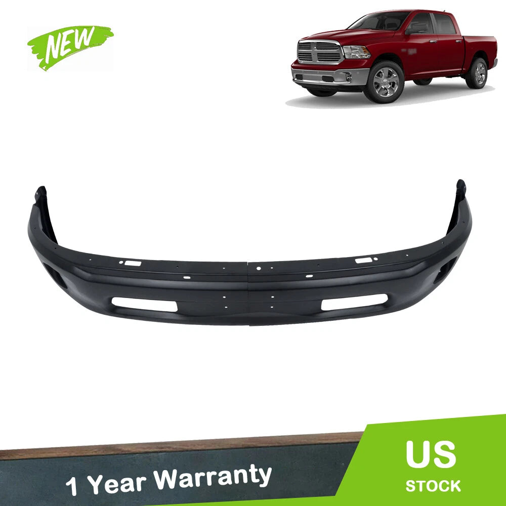 Steel Black Front Bumper for RAM 1500 (2013–2023)