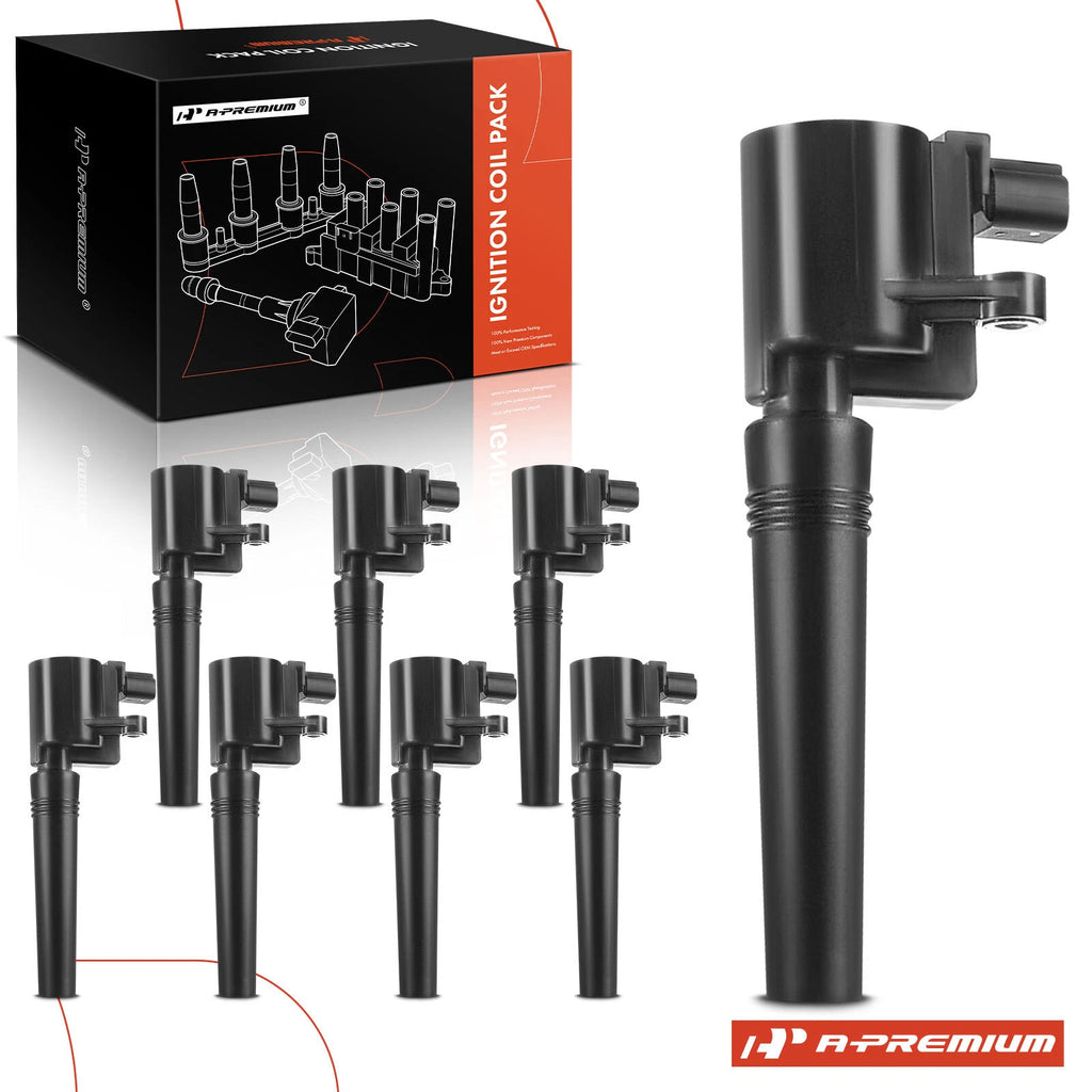 8X Ignition Coil for Lincoln LS (2000–2006) Ford Thunderbird Jaguar S-Type