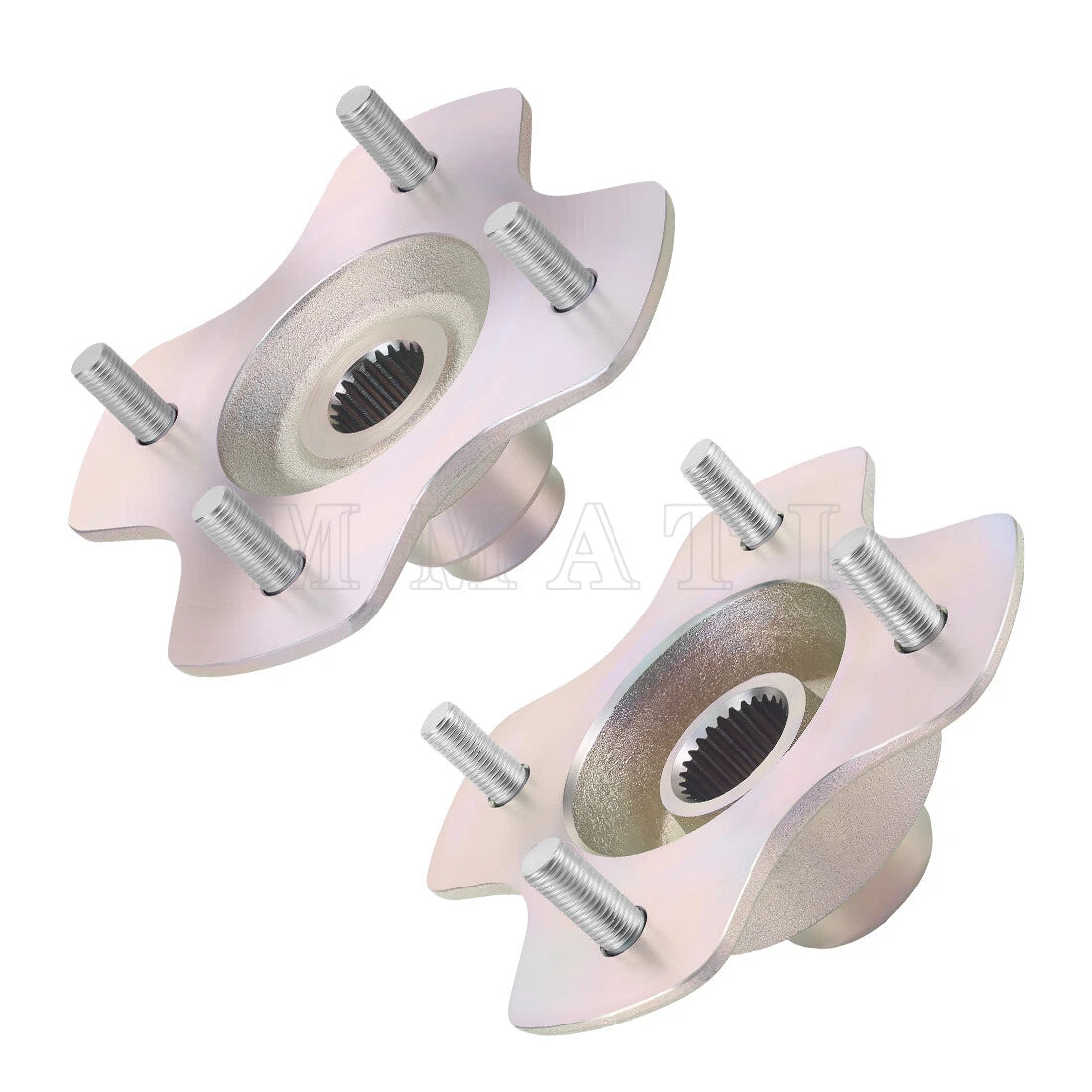 Set of 2 Rear Wheel Hubs for Honda Foreman 500 TRX500FE1 TRX500FE2 (2014–2019)