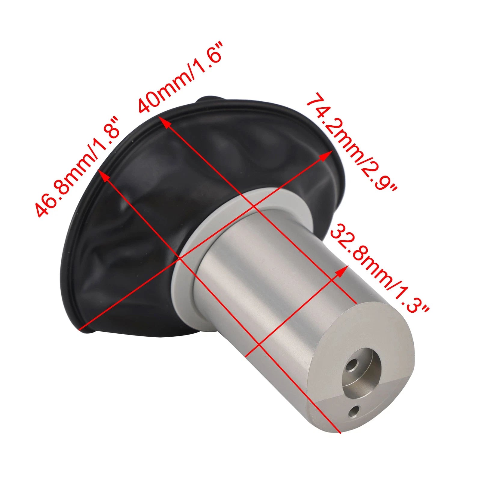 Carburetor Plunger Diaphragm for Yamaha XS1 XS2 XS500 XS650 TX650 (1970–1980)