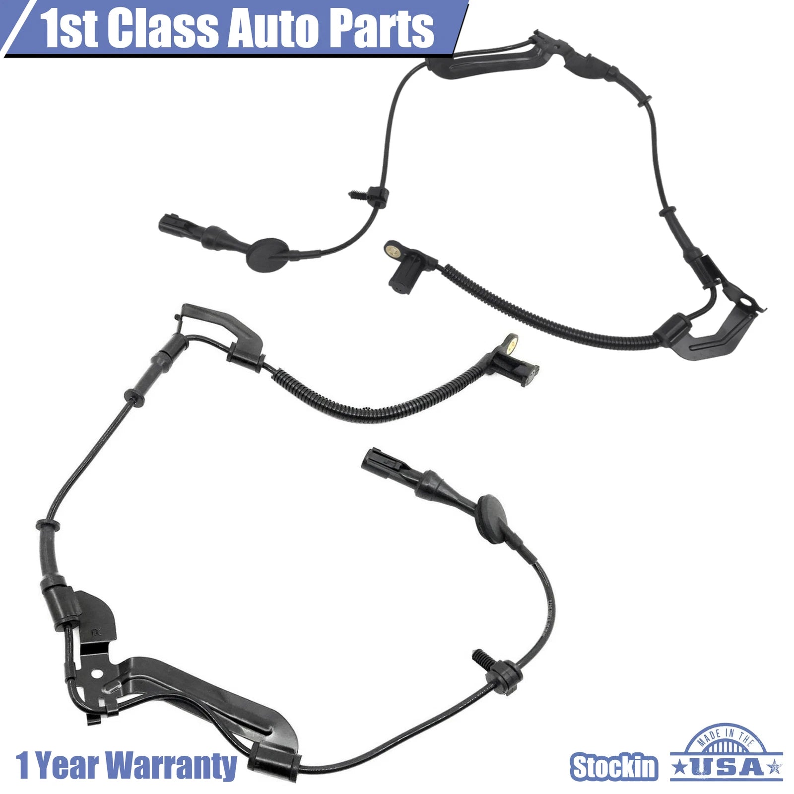 Set of 2 ABS Wheel Speed Sensors for Ford Escape Mariner (2001–2012)