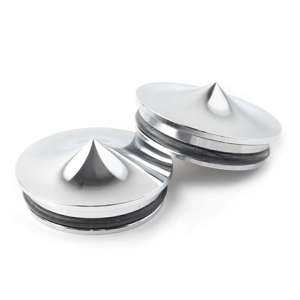 Swingarm Pivot Cover Kit for Harley-Davidson V-Rod (All Years) - Satin Anodized Chrome