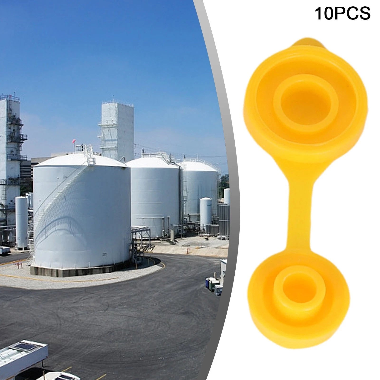 Lid Jug Vent Parts Replacement for Industrial Equipment (Yellow)